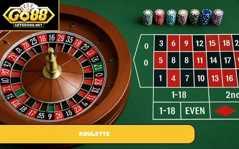 Roulette GO88 – Game Casino Hấp Dẫn Với Cách Chơi Đơn Giản Roulette